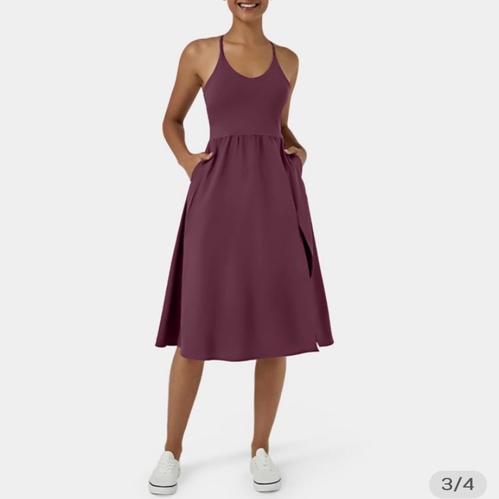 NWT Halara Everyday Midi Chill Dress, Size: Medium